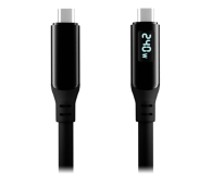 i-tec Kabel klasy Thunderbolt 4 Cable Pro 240W LCD 40 Gbps 1,5m - 1538058 - zdjęcie 1